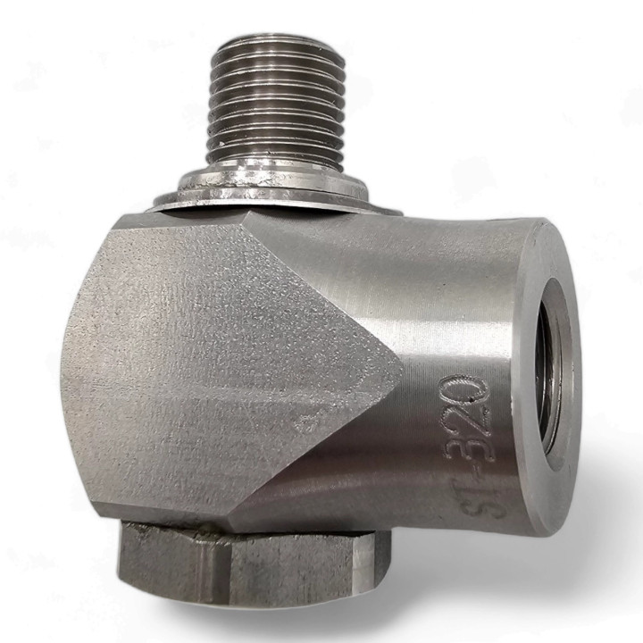 Złącze obrotowe kątowe ST-320 1/4"