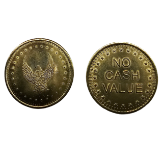 Żeton mosiężny Orzeł (100szt)