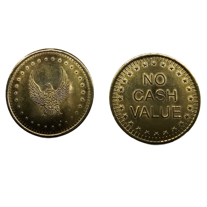 Żeton mosiężny Orzeł (100szt)